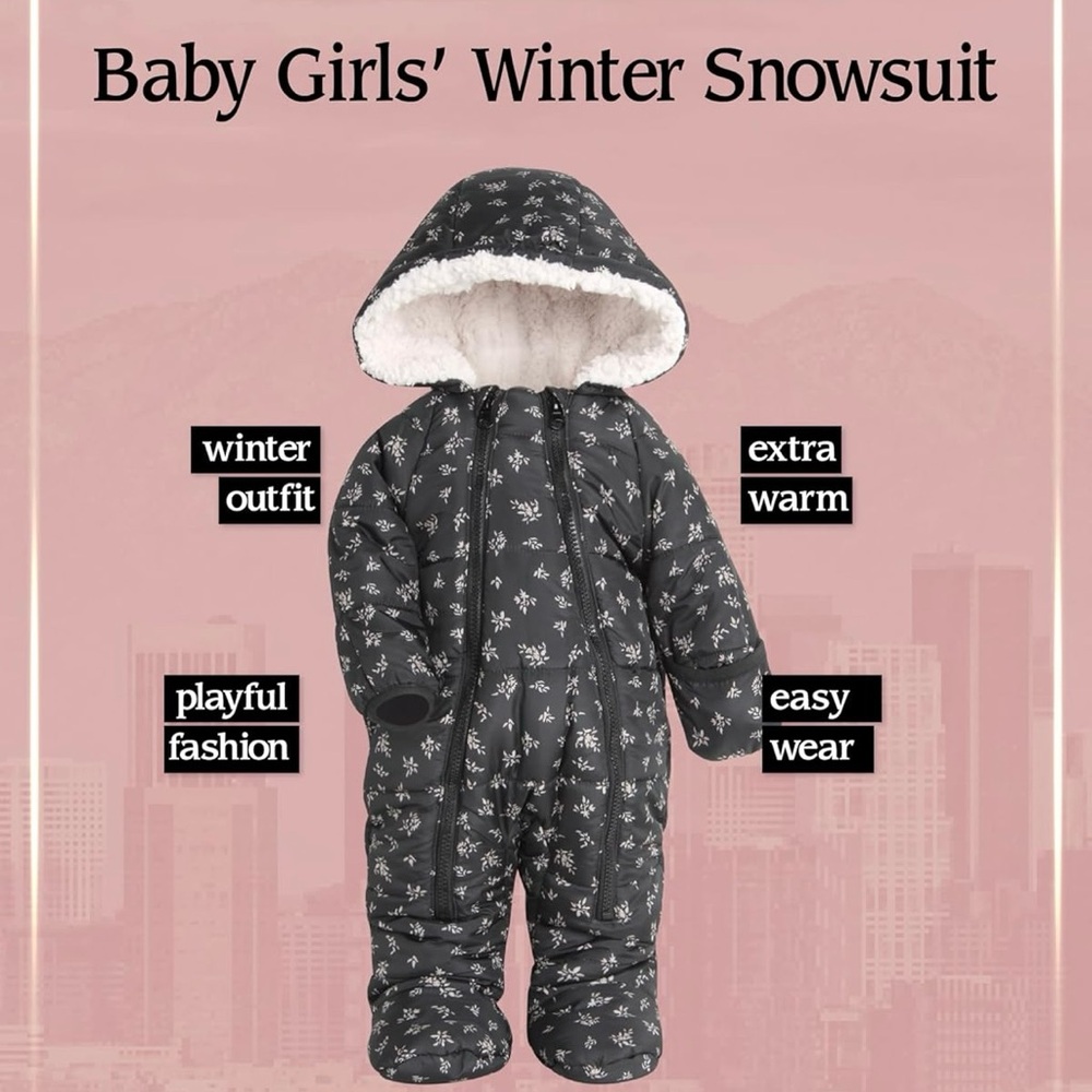 Winter snowsuit baby